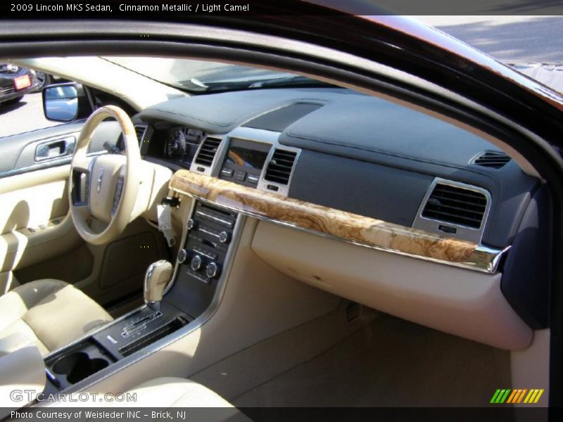 Cinnamon Metallic / Light Camel 2009 Lincoln MKS Sedan