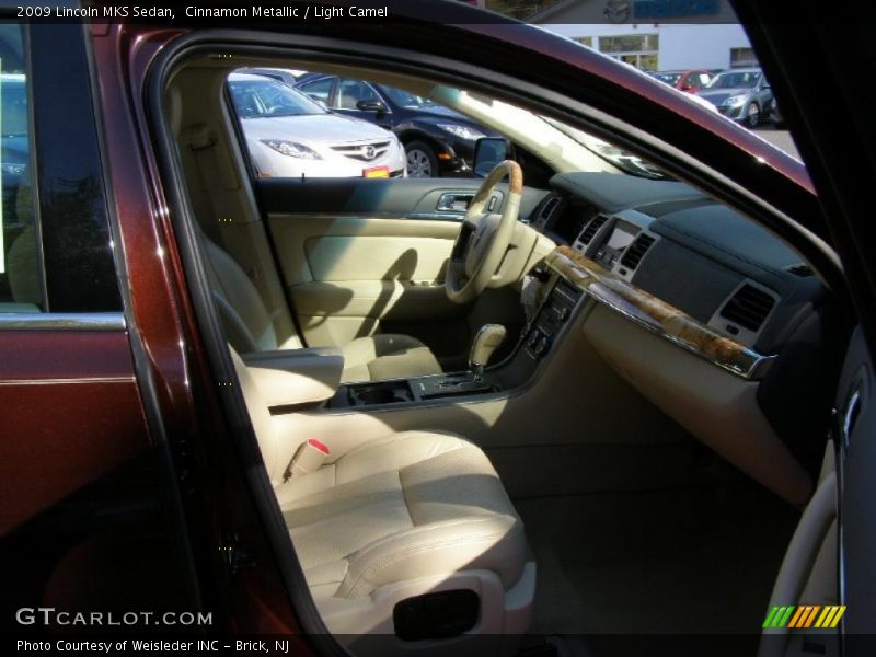 Cinnamon Metallic / Light Camel 2009 Lincoln MKS Sedan