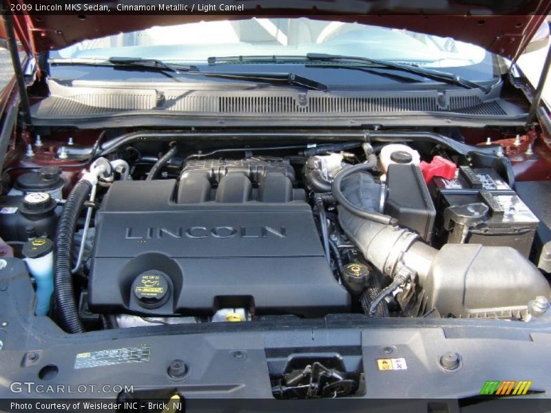 Cinnamon Metallic / Light Camel 2009 Lincoln MKS Sedan