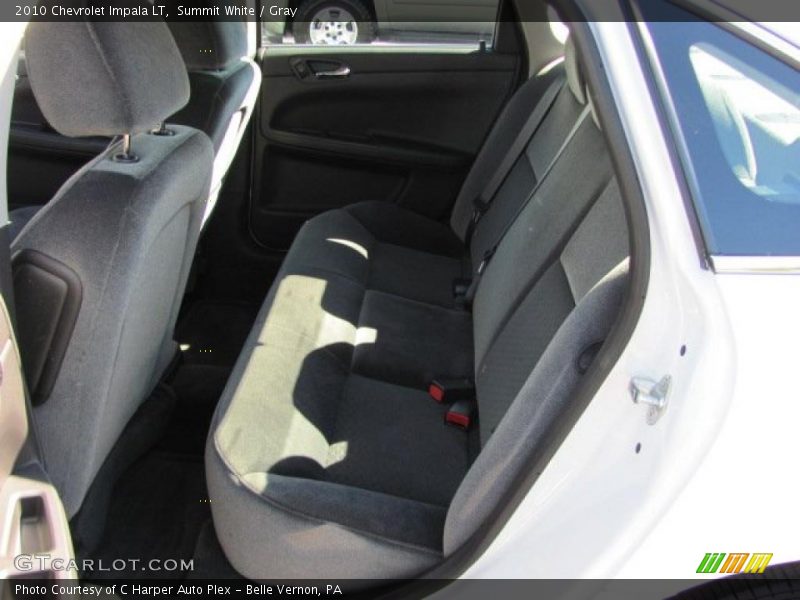 Summit White / Gray 2010 Chevrolet Impala LT