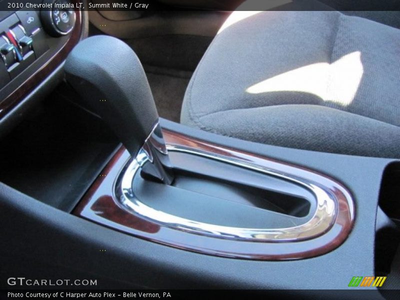 Summit White / Gray 2010 Chevrolet Impala LT