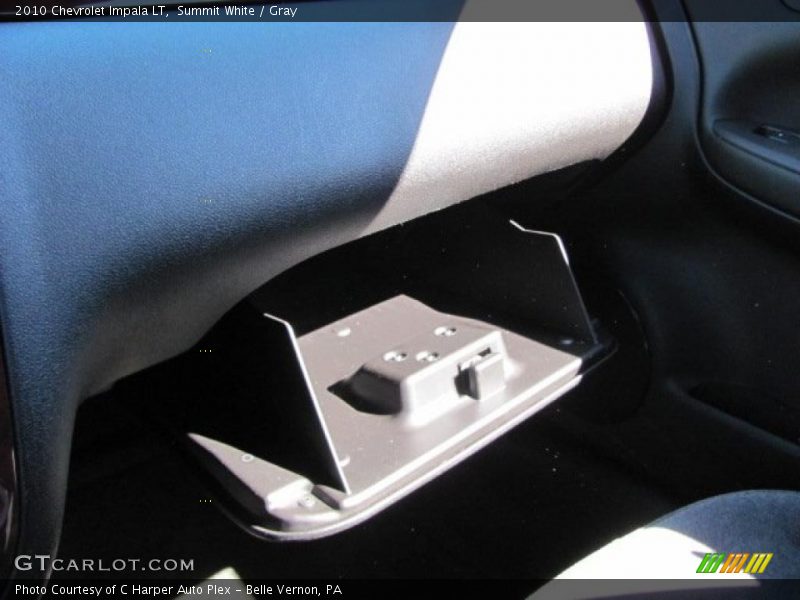 Summit White / Gray 2010 Chevrolet Impala LT