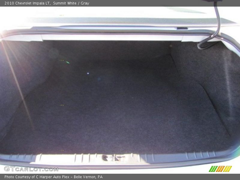 Summit White / Gray 2010 Chevrolet Impala LT
