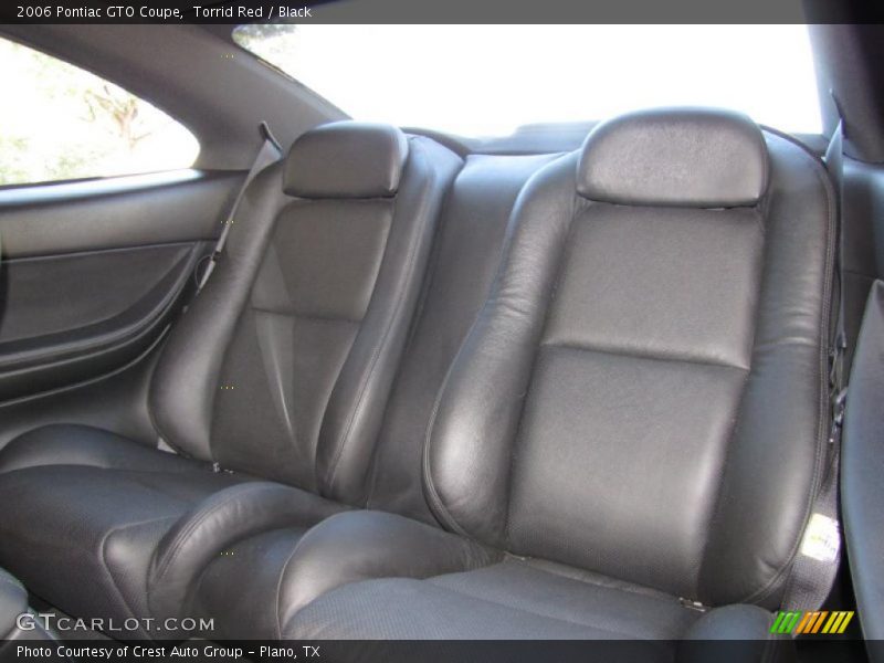  2006 GTO Coupe Black Interior