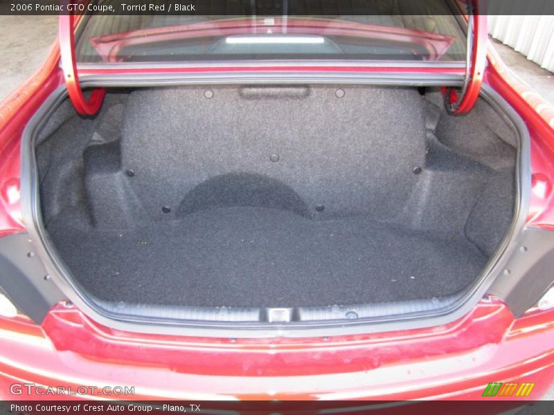  2006 GTO Coupe Trunk