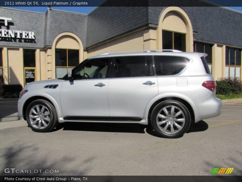 Liquid Platinum / Graphite 2011 Infiniti QX 56