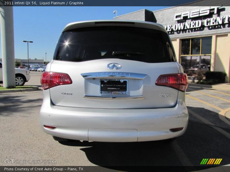 Liquid Platinum / Graphite 2011 Infiniti QX 56
