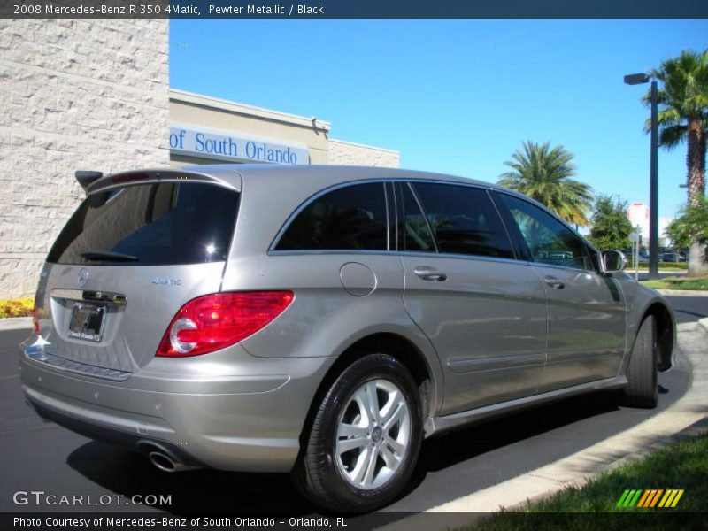 Pewter Metallic / Black 2008 Mercedes-Benz R 350 4Matic