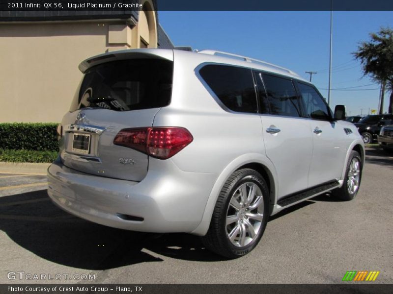 Liquid Platinum / Graphite 2011 Infiniti QX 56