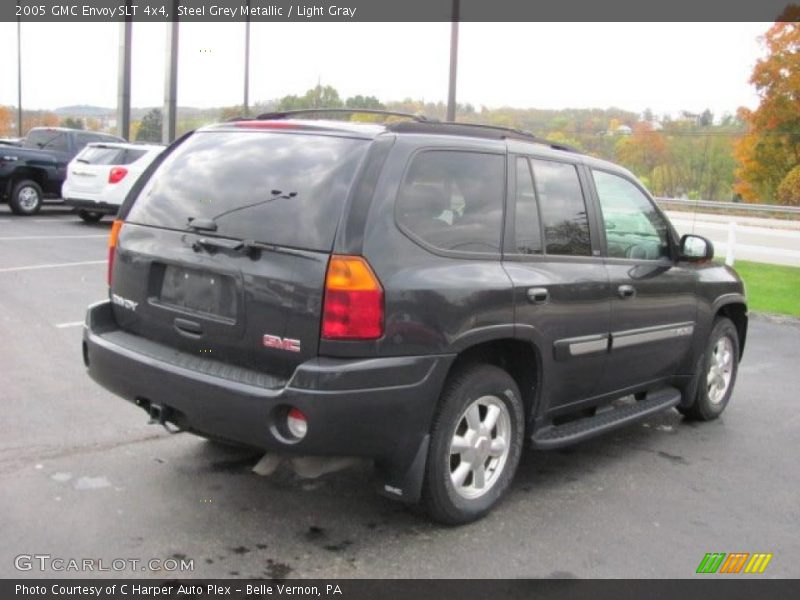 Steel Grey Metallic / Light Gray 2005 GMC Envoy SLT 4x4