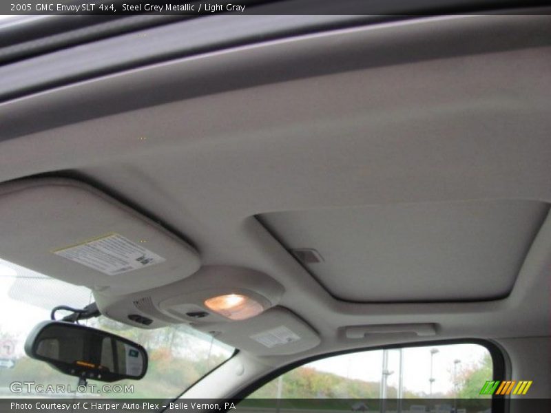 Steel Grey Metallic / Light Gray 2005 GMC Envoy SLT 4x4