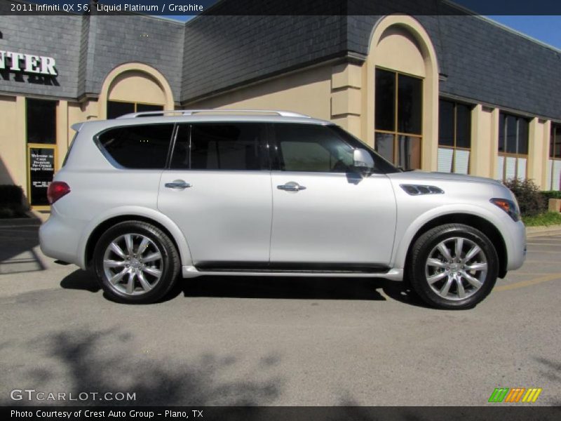 Liquid Platinum / Graphite 2011 Infiniti QX 56