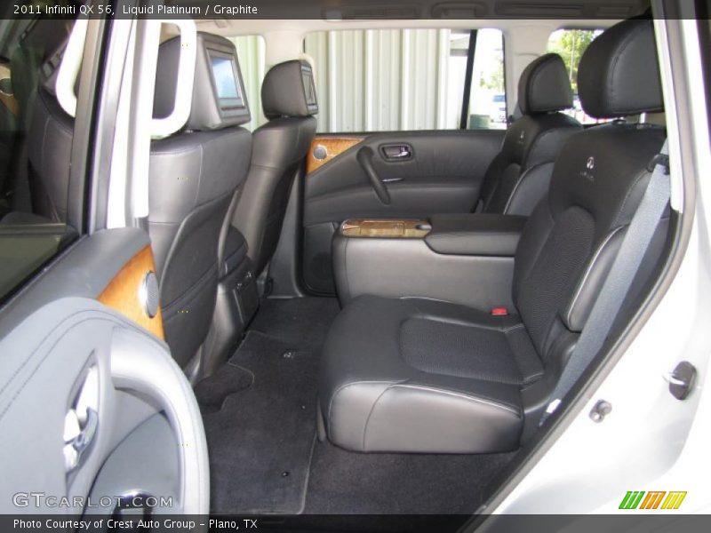  2011 QX 56 Graphite Interior