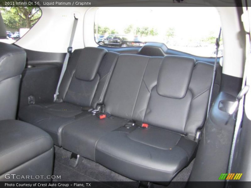  2011 QX 56 Graphite Interior