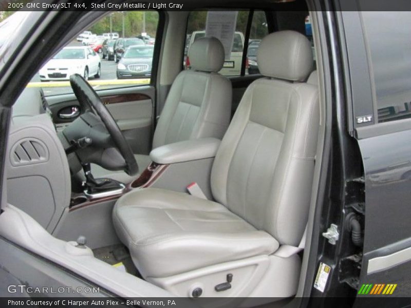 Steel Grey Metallic / Light Gray 2005 GMC Envoy SLT 4x4