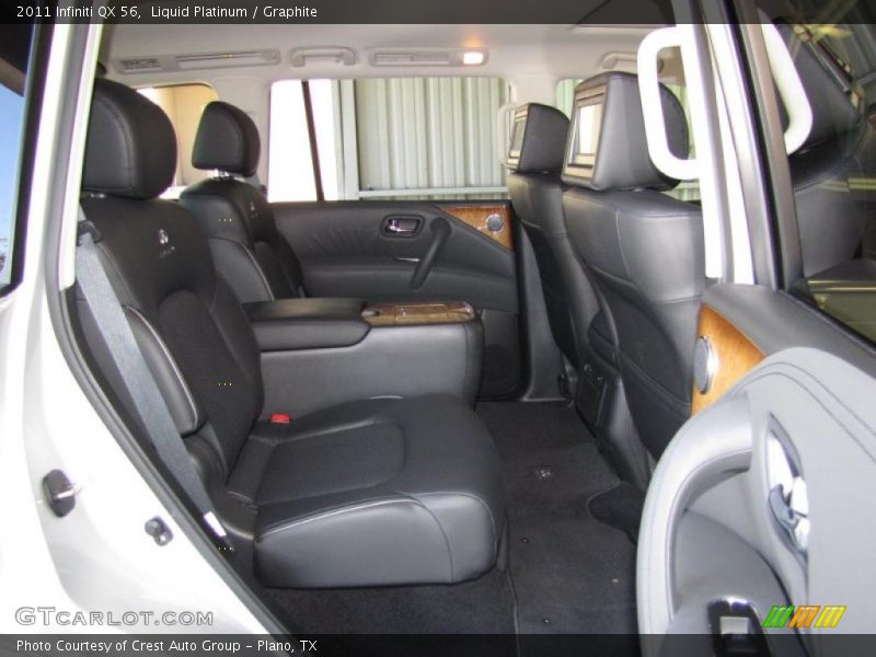  2011 QX 56 Graphite Interior