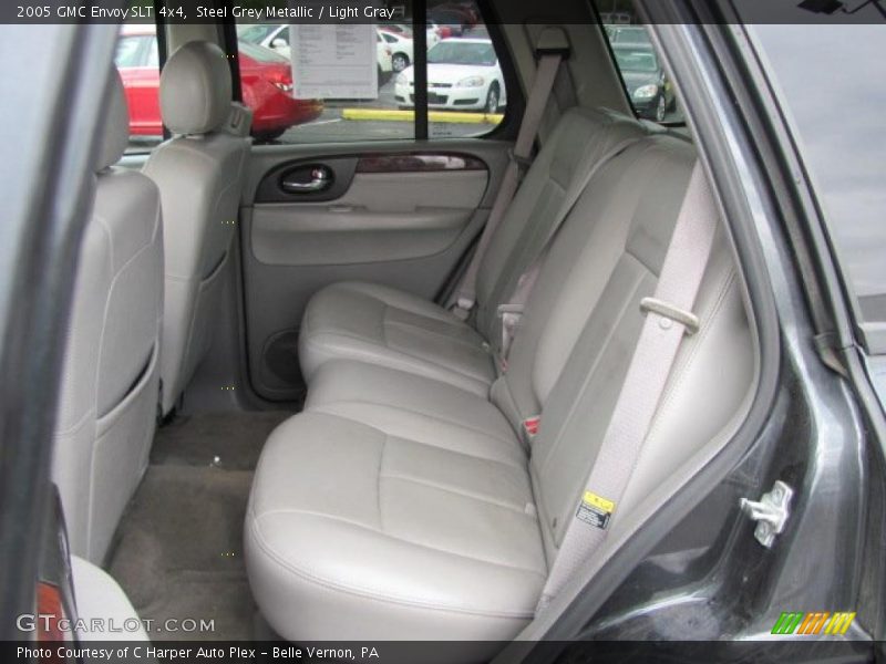 Steel Grey Metallic / Light Gray 2005 GMC Envoy SLT 4x4