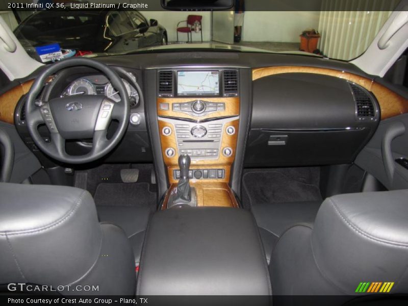 Dashboard of 2011 QX 56