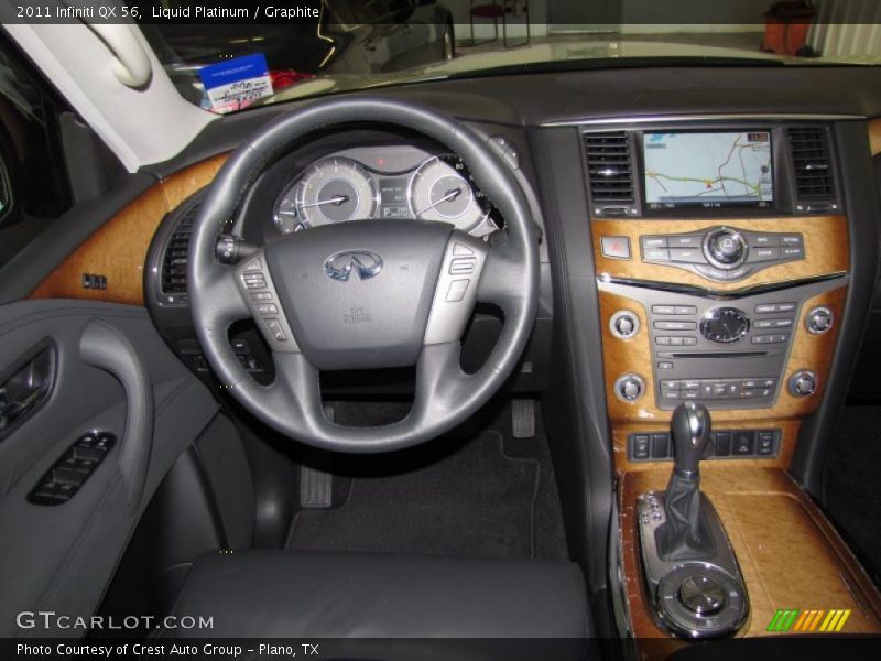 Dashboard of 2011 QX 56