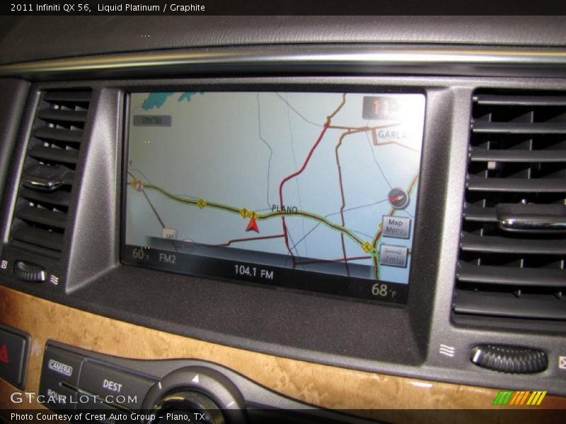 Navigation of 2011 QX 56