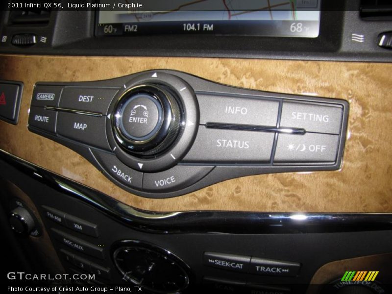 Controls of 2011 QX 56