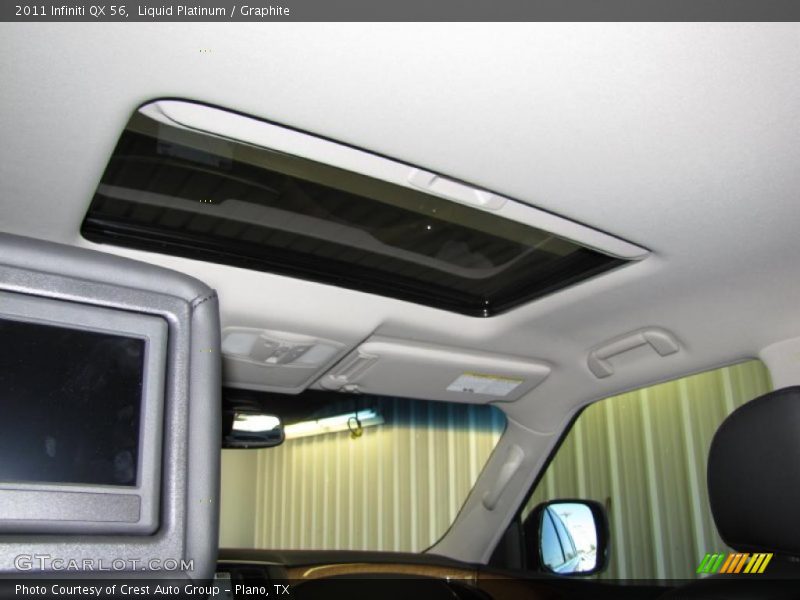  2011 QX 56 Graphite Interior