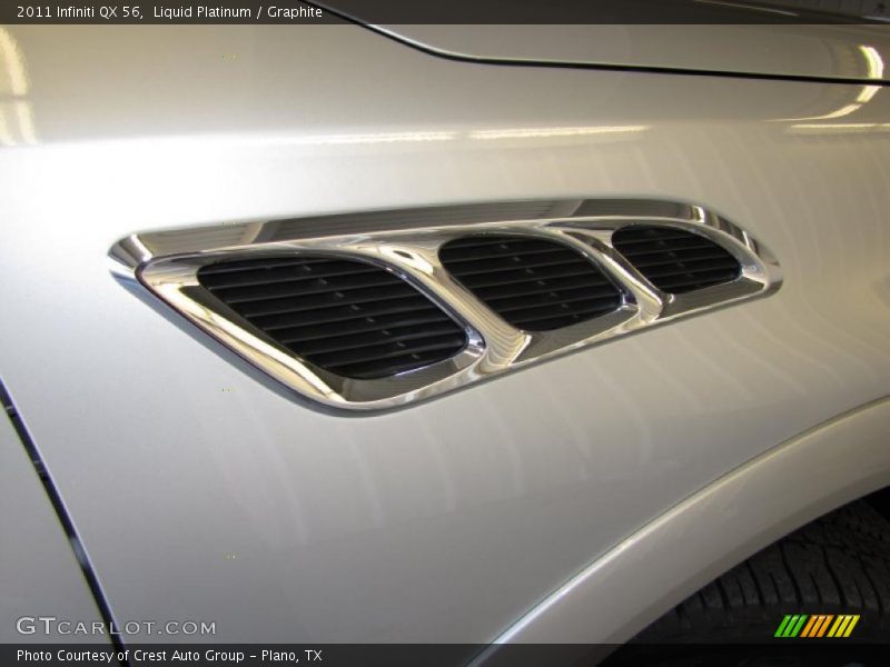 Liquid Platinum / Graphite 2011 Infiniti QX 56