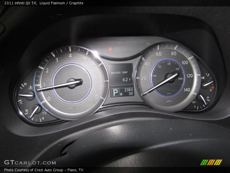  2011 QX 56 56 Gauges