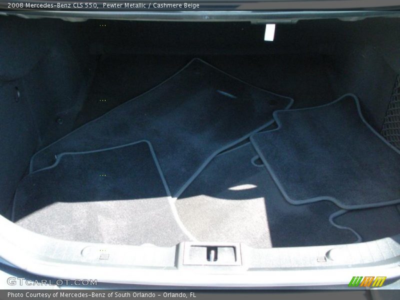 Pewter Metallic / Cashmere Beige 2008 Mercedes-Benz CLS 550