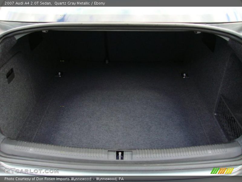 Quartz Gray Metallic / Ebony 2007 Audi A4 2.0T Sedan