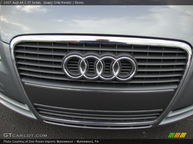 Quartz Gray Metallic / Ebony 2007 Audi A4 2.0T Sedan