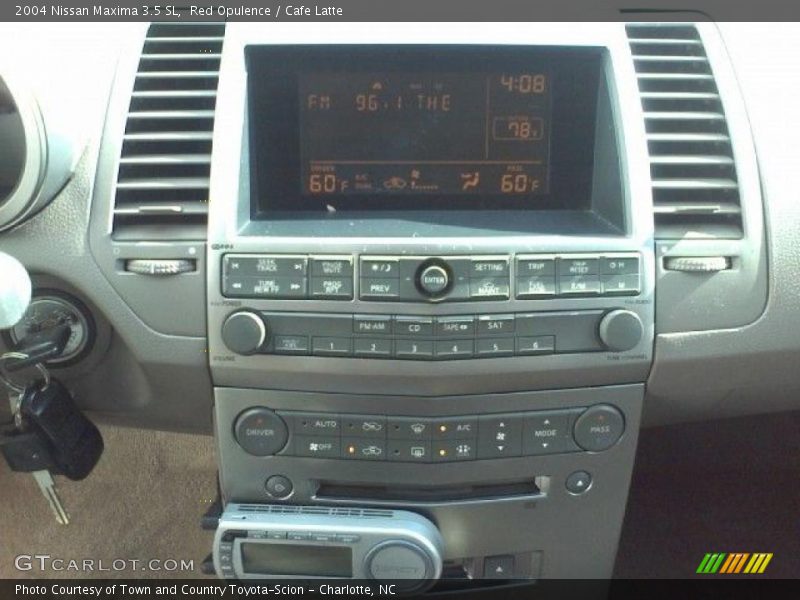 Red Opulence / Cafe Latte 2004 Nissan Maxima 3.5 SL