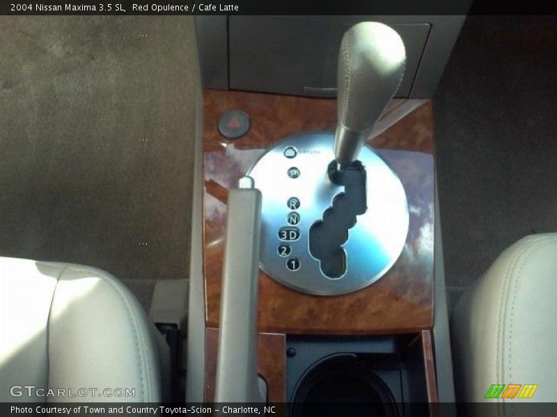 Red Opulence / Cafe Latte 2004 Nissan Maxima 3.5 SL
