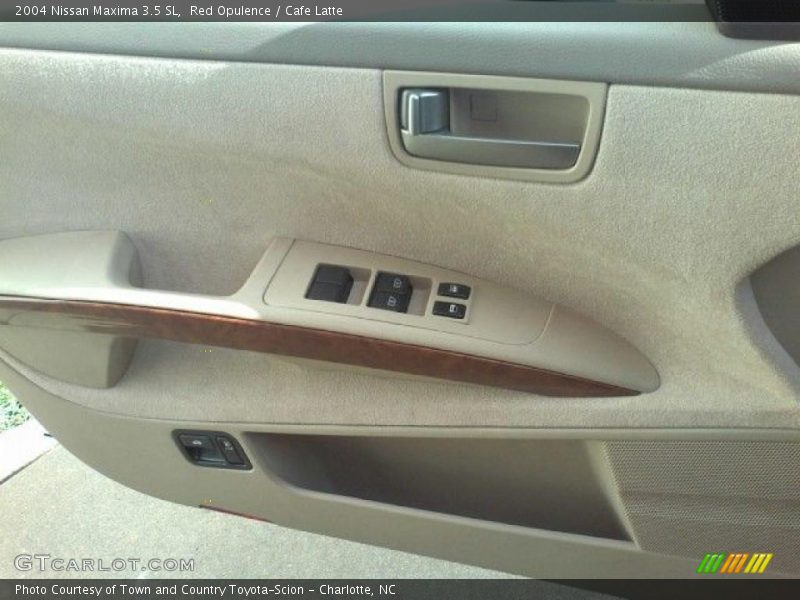 Red Opulence / Cafe Latte 2004 Nissan Maxima 3.5 SL