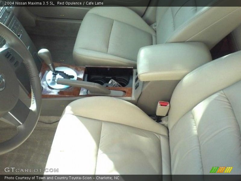 Red Opulence / Cafe Latte 2004 Nissan Maxima 3.5 SL