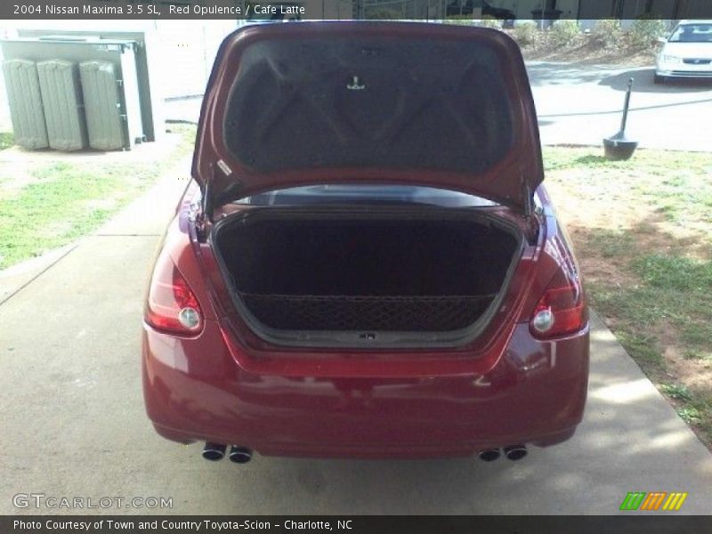 Red Opulence / Cafe Latte 2004 Nissan Maxima 3.5 SL