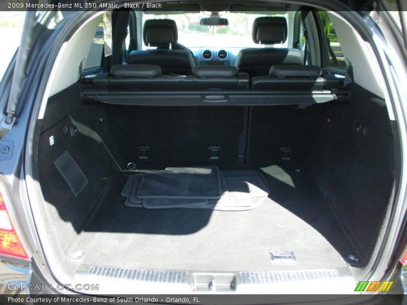 Black / Black 2009 Mercedes-Benz ML 350 4Matic