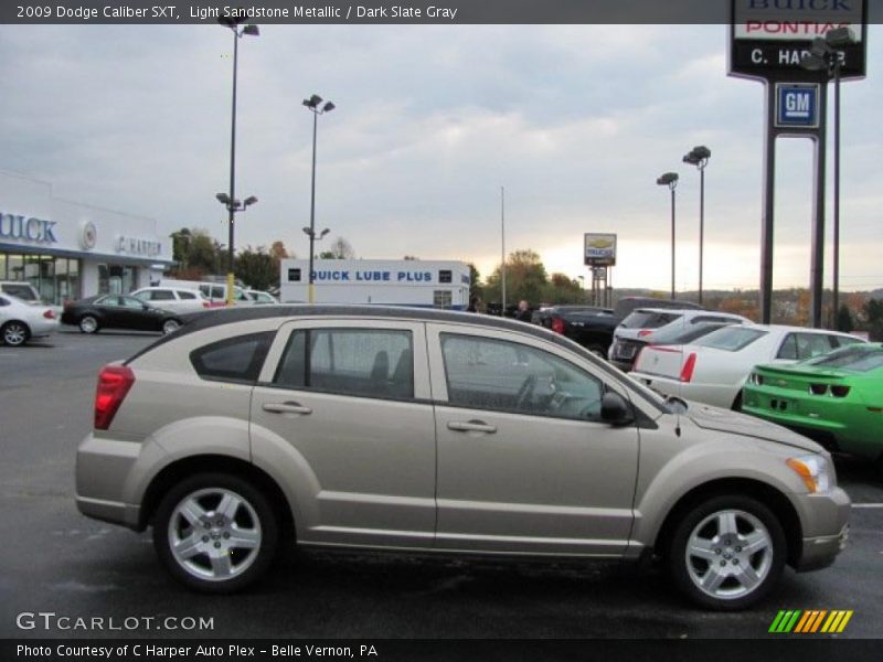 Light Sandstone Metallic / Dark Slate Gray 2009 Dodge Caliber SXT