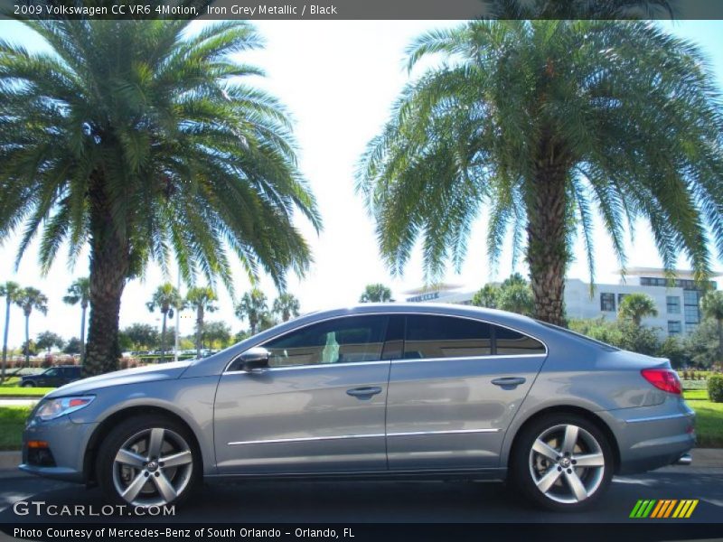 Iron Grey Metallic / Black 2009 Volkswagen CC VR6 4Motion