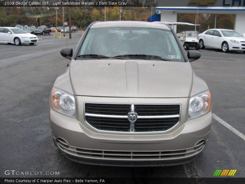 Light Sandstone Metallic / Dark Slate Gray 2009 Dodge Caliber SXT