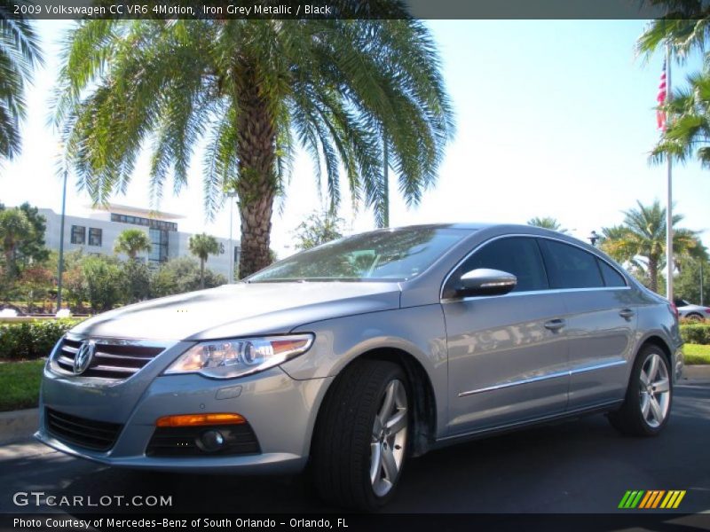 Iron Grey Metallic / Black 2009 Volkswagen CC VR6 4Motion