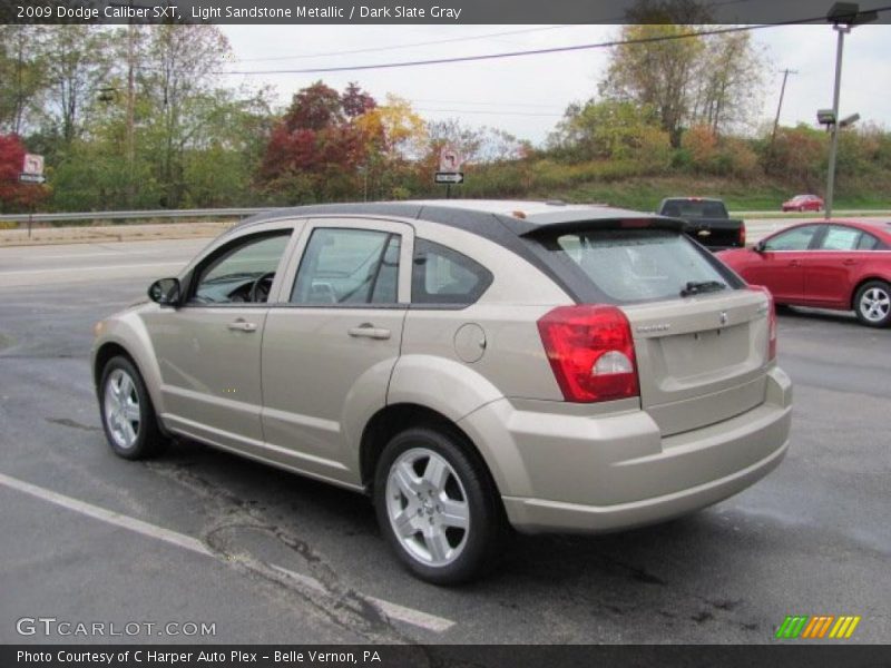 Light Sandstone Metallic / Dark Slate Gray 2009 Dodge Caliber SXT