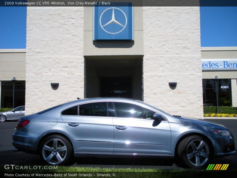 Iron Grey Metallic / Black 2009 Volkswagen CC VR6 4Motion