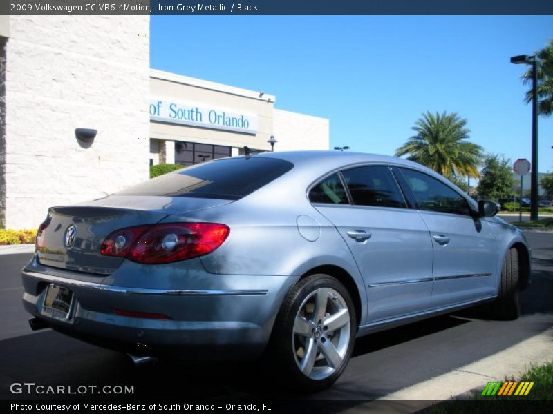 Iron Grey Metallic / Black 2009 Volkswagen CC VR6 4Motion
