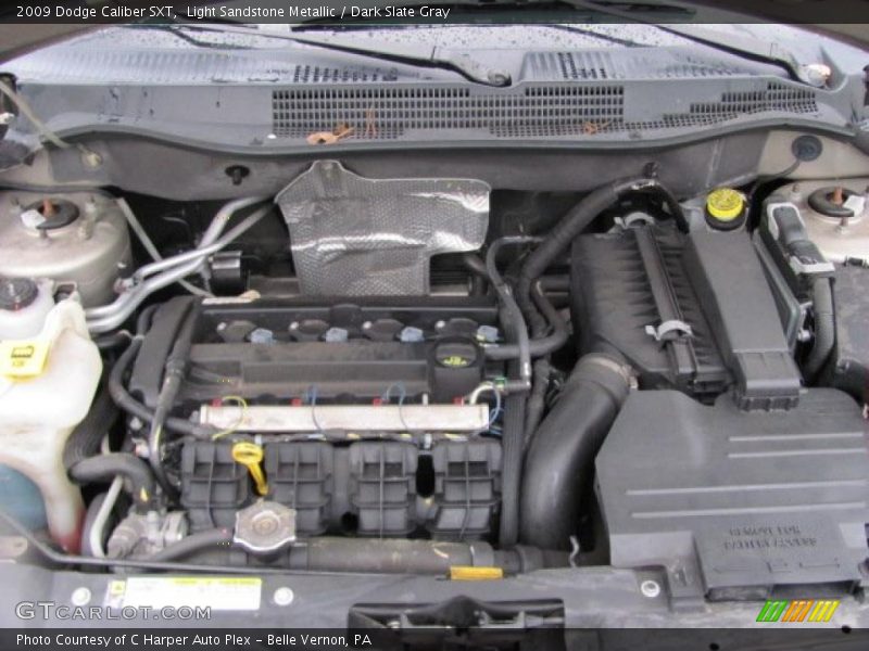 Light Sandstone Metallic / Dark Slate Gray 2009 Dodge Caliber SXT