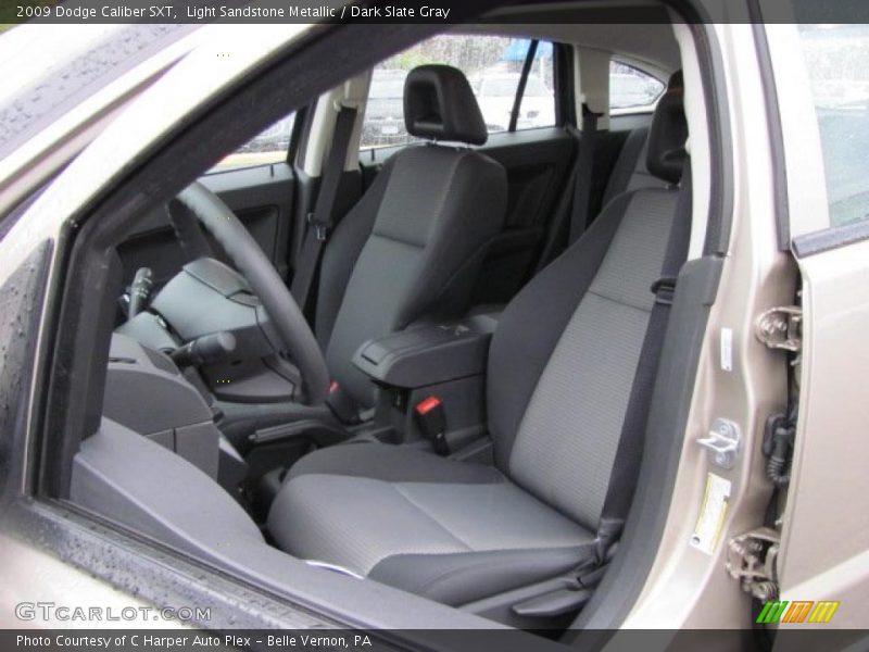 Light Sandstone Metallic / Dark Slate Gray 2009 Dodge Caliber SXT