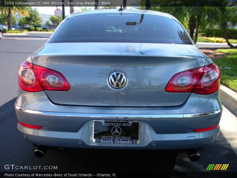 Iron Grey Metallic / Black 2009 Volkswagen CC VR6 4Motion
