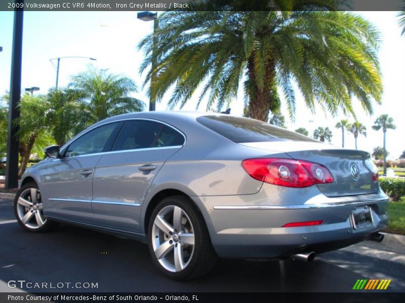 Iron Grey Metallic / Black 2009 Volkswagen CC VR6 4Motion