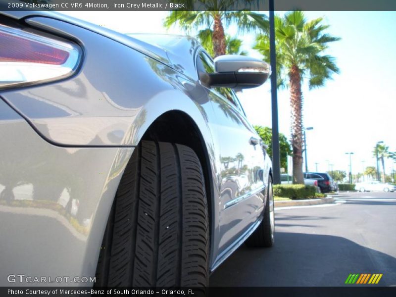 Iron Grey Metallic / Black 2009 Volkswagen CC VR6 4Motion