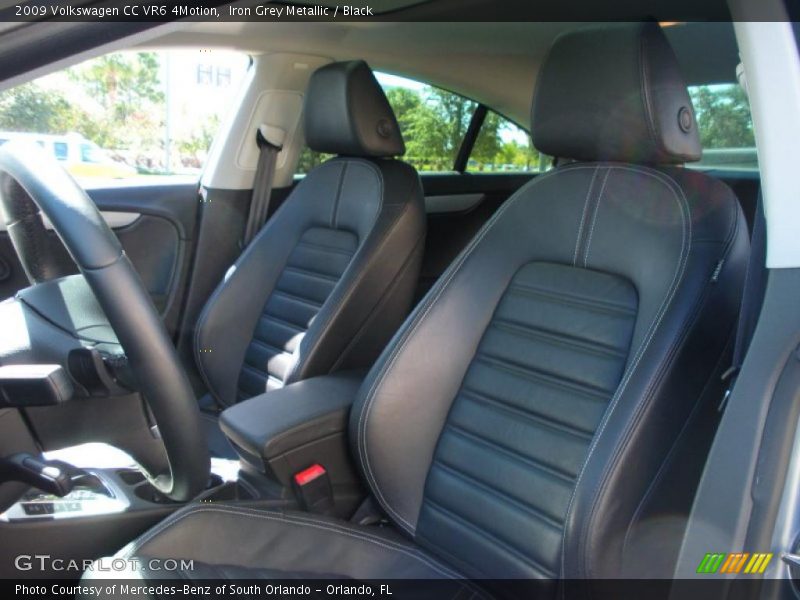 Iron Grey Metallic / Black 2009 Volkswagen CC VR6 4Motion